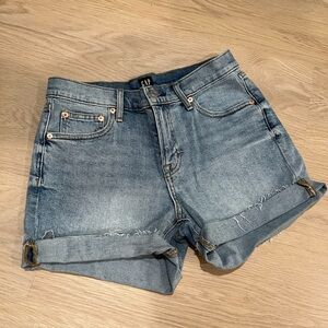 Gap Mid-Rise Jean Shorts